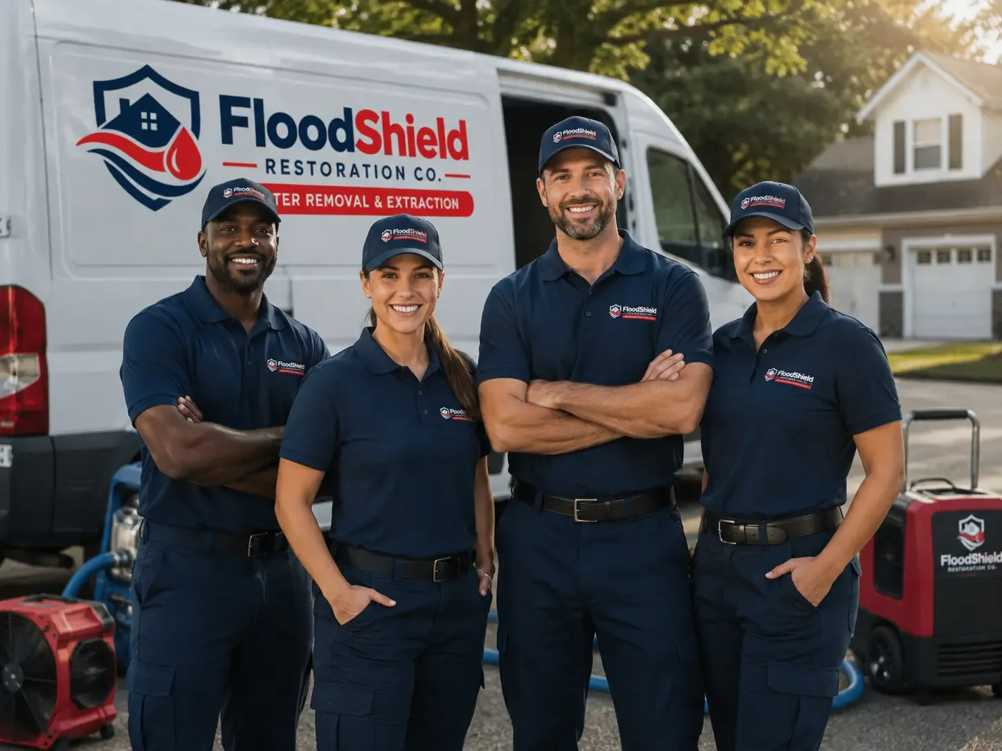 Flood Damage Restoration company in Kirkman, IA
